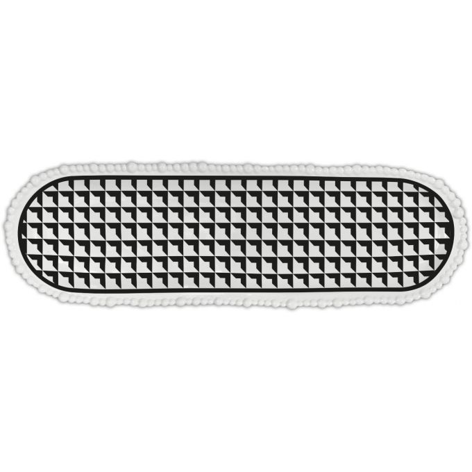 PIATTO A SERVIRE OPTICAL 44.5CM IN PORCELLANA