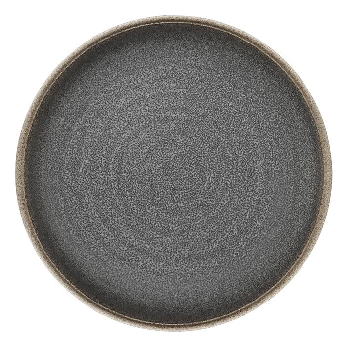 PIATTO DESSERT RENA Ø22,8XH1CM NERO 3 PEZZI