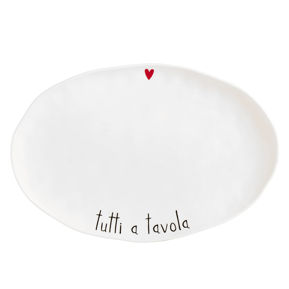 Piatto ovale Tutti a tavola 36,6 x 24,5 cm Simple Day