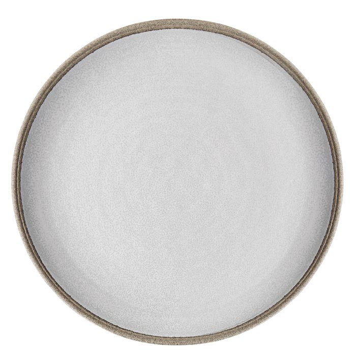 PIATTO PIANO RENA Ø27,8XH1,5CM BIANCO 2 PEZZI