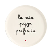 Piatto Pizza Decorato La mia pizza preferita D31,5 cm Simple Day