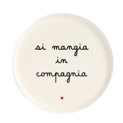 Piatto pizza "Si Mangia in Compagnia" 31,5 cm