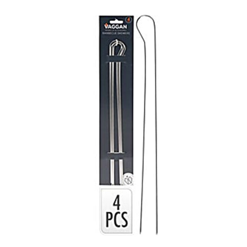 SET 4 PZ PINZA PER BARBECUE IN ACCIAIO INOX 32 CM