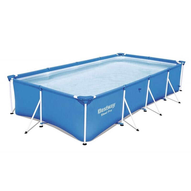 PISCINA RETTANGOLARE STEEL PRO 400X211X81 CM