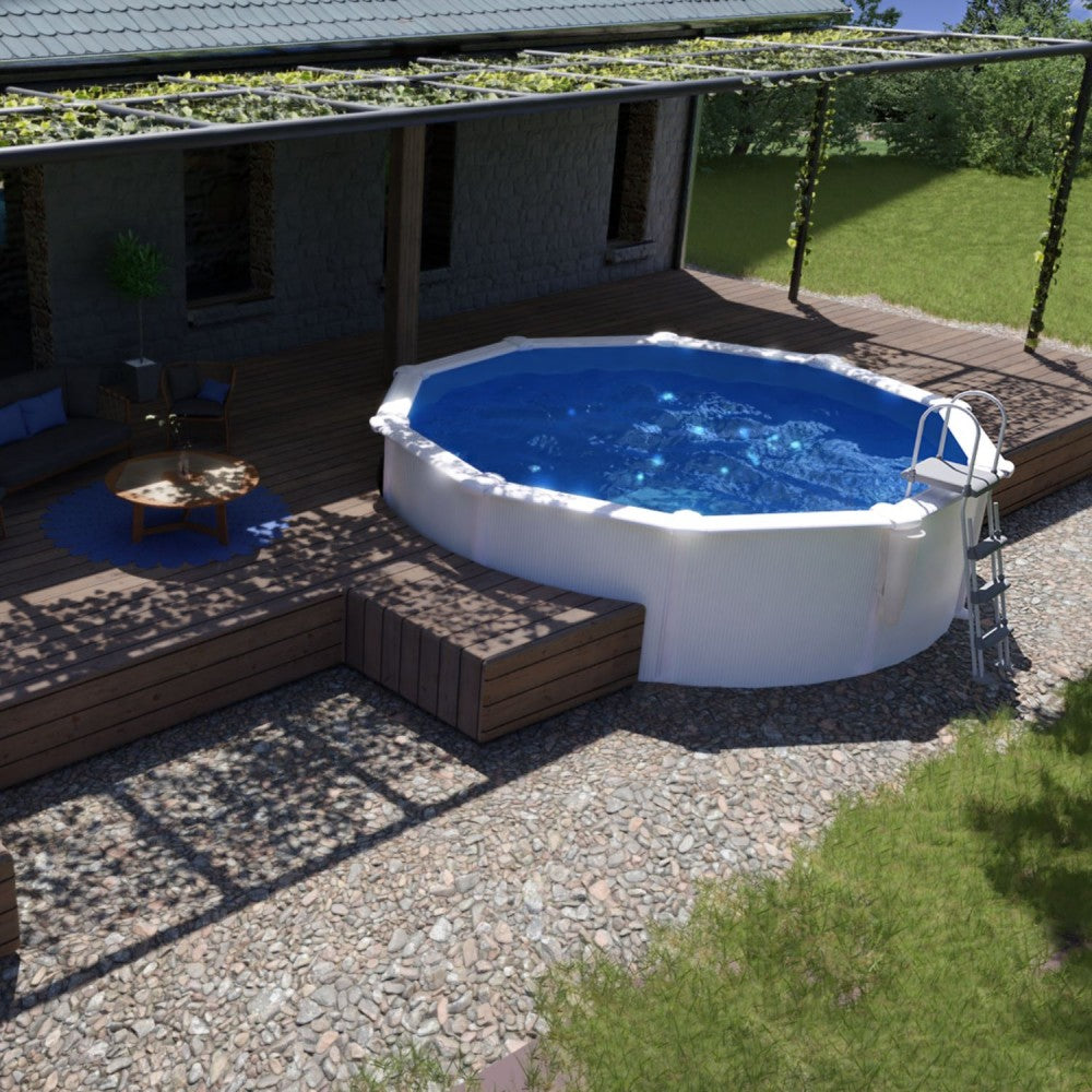 BORA BORA I POOL. ABMESSUNGEN: 460 H 120