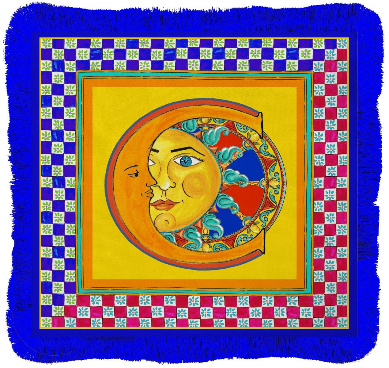 TOVAGLIETTA AMERICANA "C" 38X38 CM - ORTIGIA