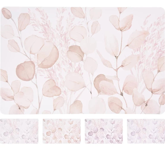 Tovaglietta Americana in PU Decoro Botanico 43x28cm Colore Assortito