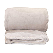 COPERTA PLAID LARS XL 220X240CM GRIGIO CHIARO