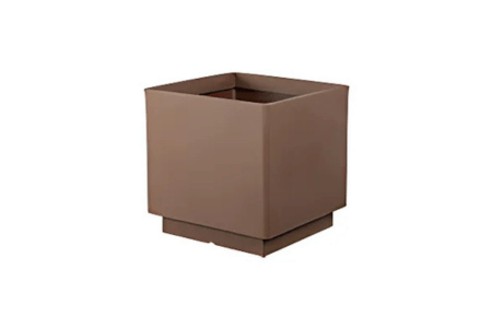 VASO QUADRO DECOR 40 CM CORTEN