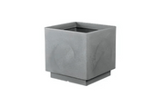 VASO QUADRO DECOR 40 CM GRIGIO ANTICATO
