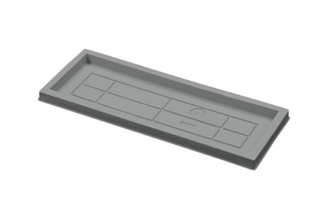 SOTTOCASSETTA SNC 80CM GRIGIO ANTICATO