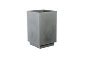 VASO QUADRO ALTO DECOR 55CM GRIGIO ANTICATO