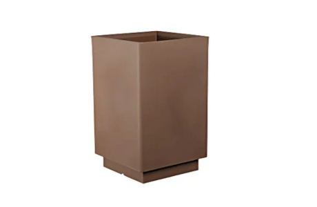 VASO QUADRO ALTO DECOR 55 CM CORTEN