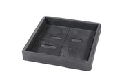 SOTTOVASO QUADRO SNQ 40CM GRIGIO ARDESIA