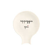 Poggiamestoli grande 15x19cm nero Simple Day