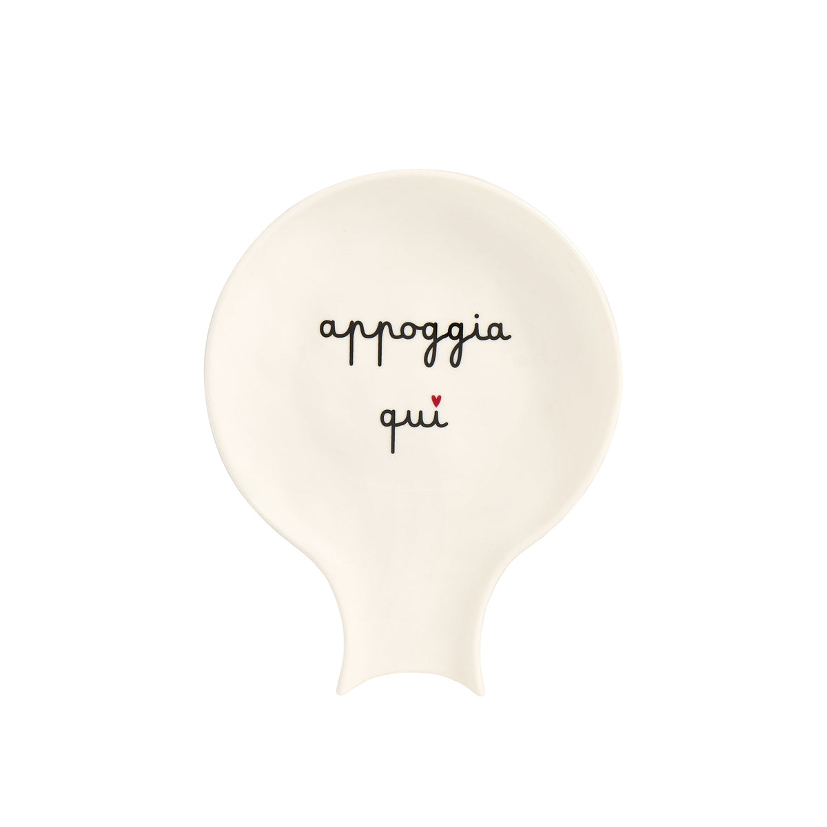 Poggiamestoli grande 15x19cm nero Simple Day