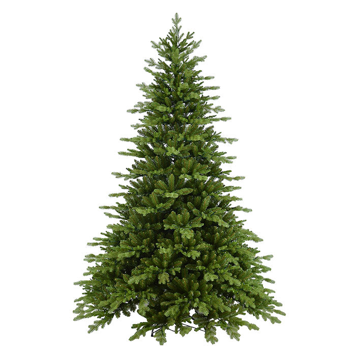 ALBERO DI NATALE CON LED, BRIDGE MOUNTAIN, 270CM, VERDE
