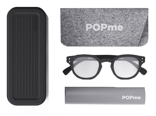 OCCHIALI DA VISTA POPME GLASSES BLACK LICORICE +3 (DISP.MEDICO)