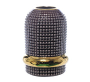 VASO CERAMICA 13,5X13,5X19CM PORPORA