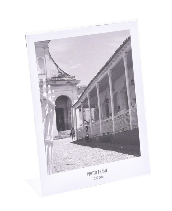 PORTA FOTO 15X20CM TRASPARENTE