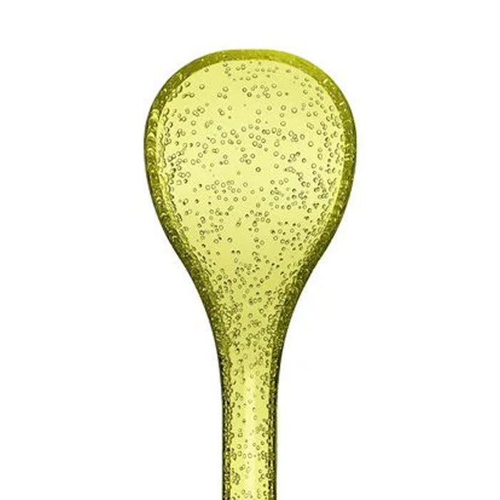 POSATE DA INSALATA IN METACRILATO GIALLO