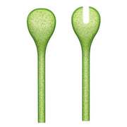POSATE DA INSALATA IN METACRILATO VERDE LIMONE