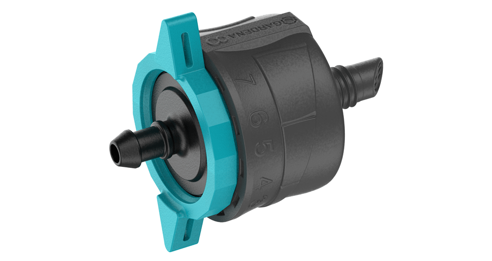 GOCCIOLATORE DI FINE LINEA REGOLABILE AUTOCOMPENSANTE