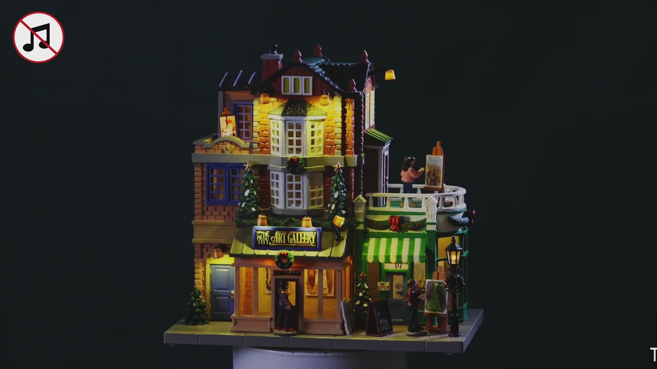 Carica video: Olde City Art Gallery - LEMAX COD. 65527