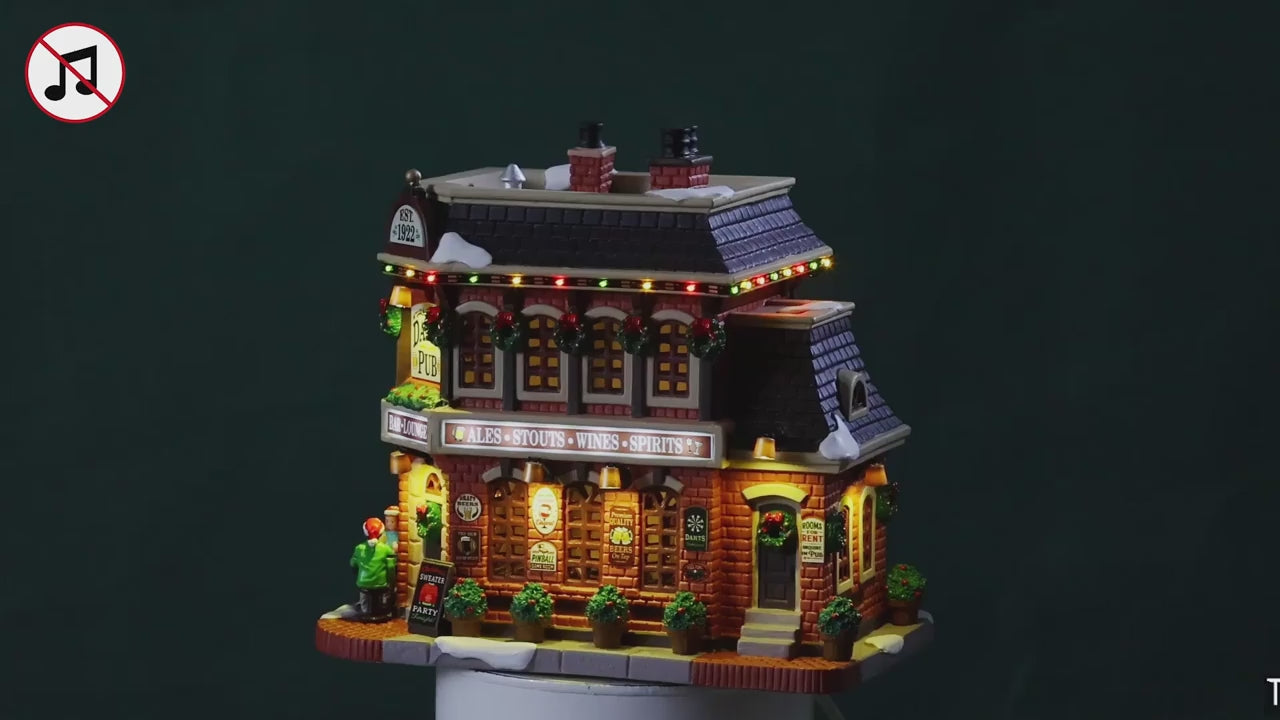 Video laden: Dani's Pub - LEMAX COD. 55356 adattatore incluso
