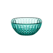 CONTENITORE Ø21CM "VANITY" VERDE ACQUA