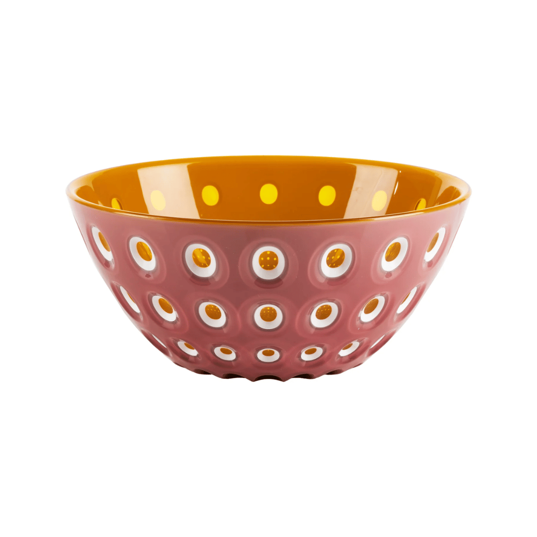 CONTENITORE "LE MURRINE" 25CM CARAMELLO