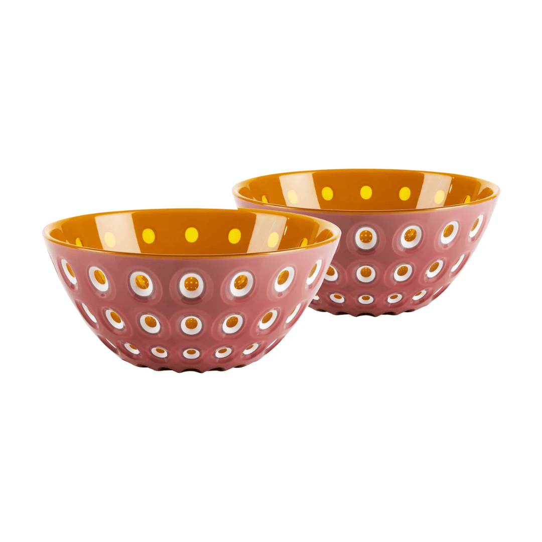 SET 2 CIOTOLE ⌀12CM "LE MURRINE" CARAMELLO