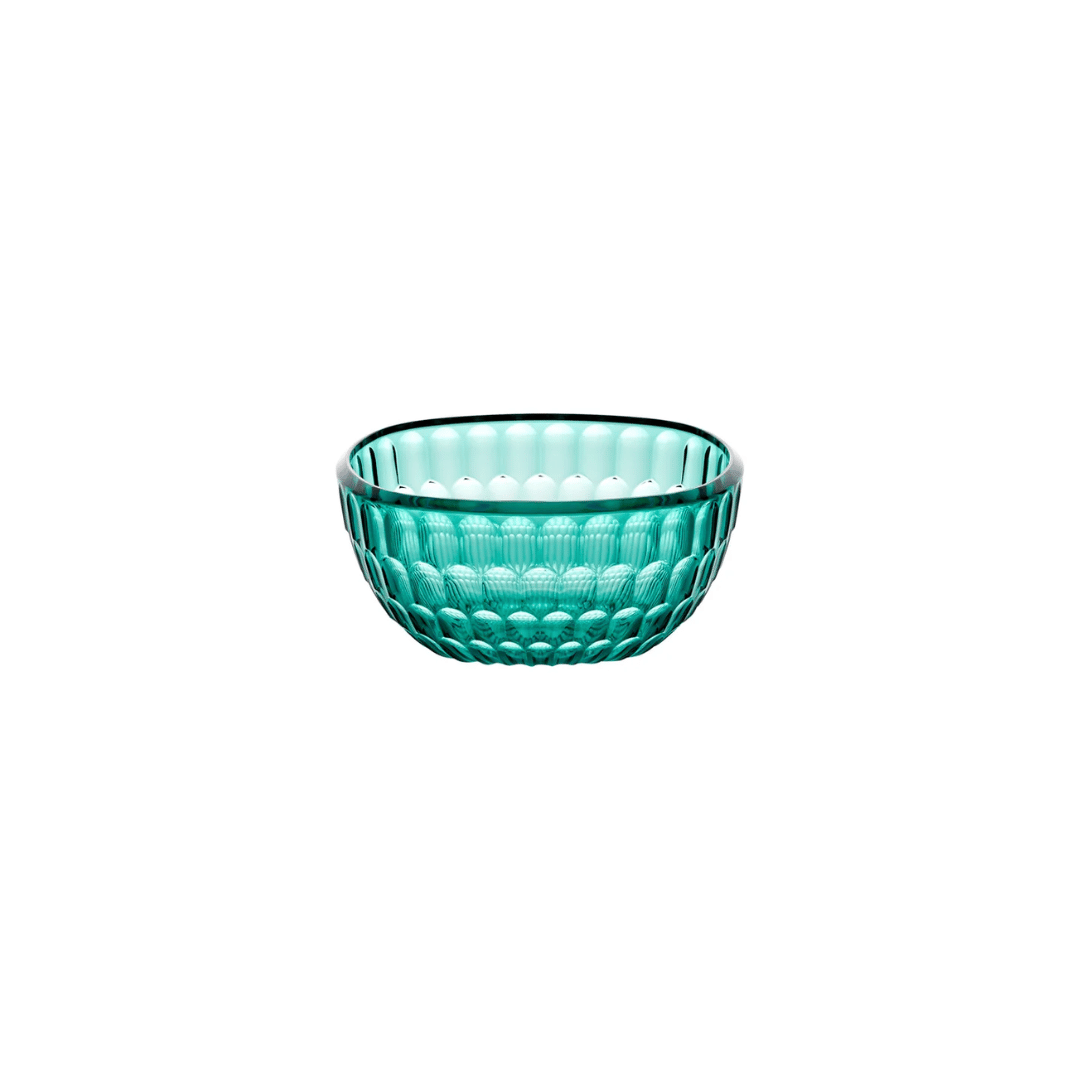 CONTENITORE Ø12CM "VANITY" VERDE ACQUA