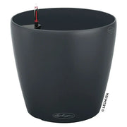 Vaso Rotondo Auto-irrigante Classico Color D19XH17 cm Grigio Ardesia LECHUZA