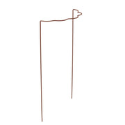 SOSTEGNO ONDULATO PER PIANTE 100X40CM MARRONE RUGGINE