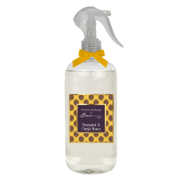 PROFUMO SPRAY PER AMBIENTE 500ML - BERGAMOT & GINGER FLOWER