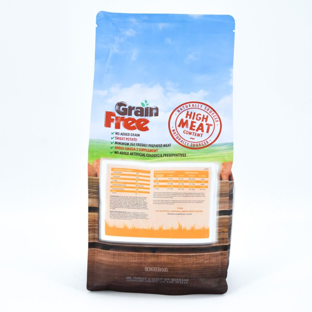 CROCCHETTE PERAGA GRAIN FREE PER CANE CUCCIOLO 6KG POLLO