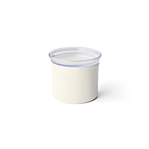 BARATTOLO DA CUCINA 500CC BIANCO LATTE