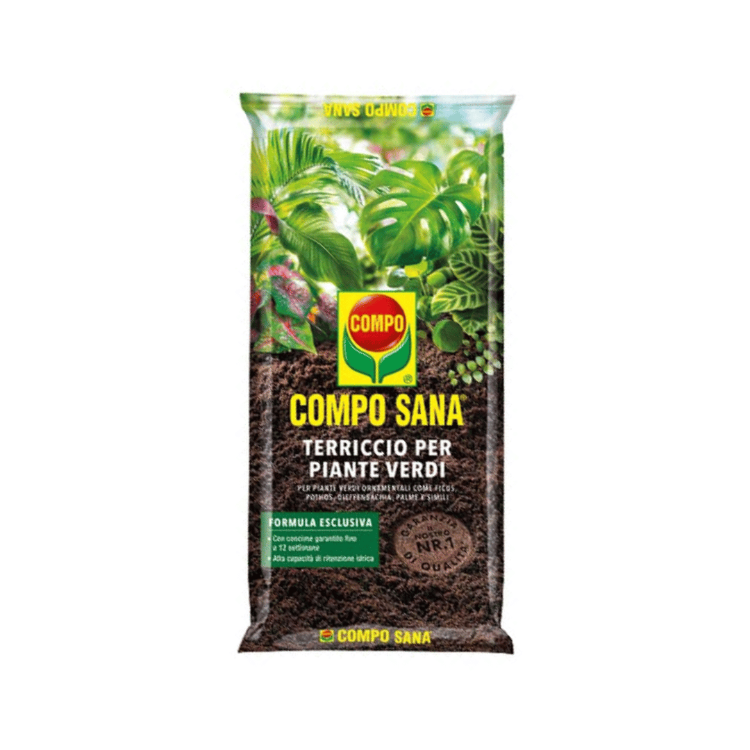TERRICCIO PER PIANTE VERDI COMPO SANA 20L