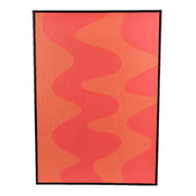 QUADRO DECORATIVO 50X70 TEMA ONDE ROSA