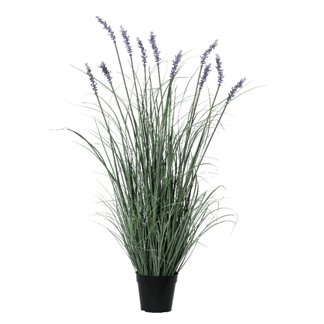 PIANTA ARTIFICIALE LAVANDA IN VASO D30 H96