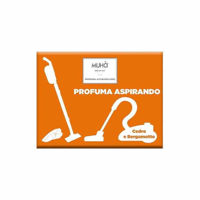 PROFUMA ASPIRAPOLVERE 5 BUSTINE - CEDRO E BERGAMOTTO