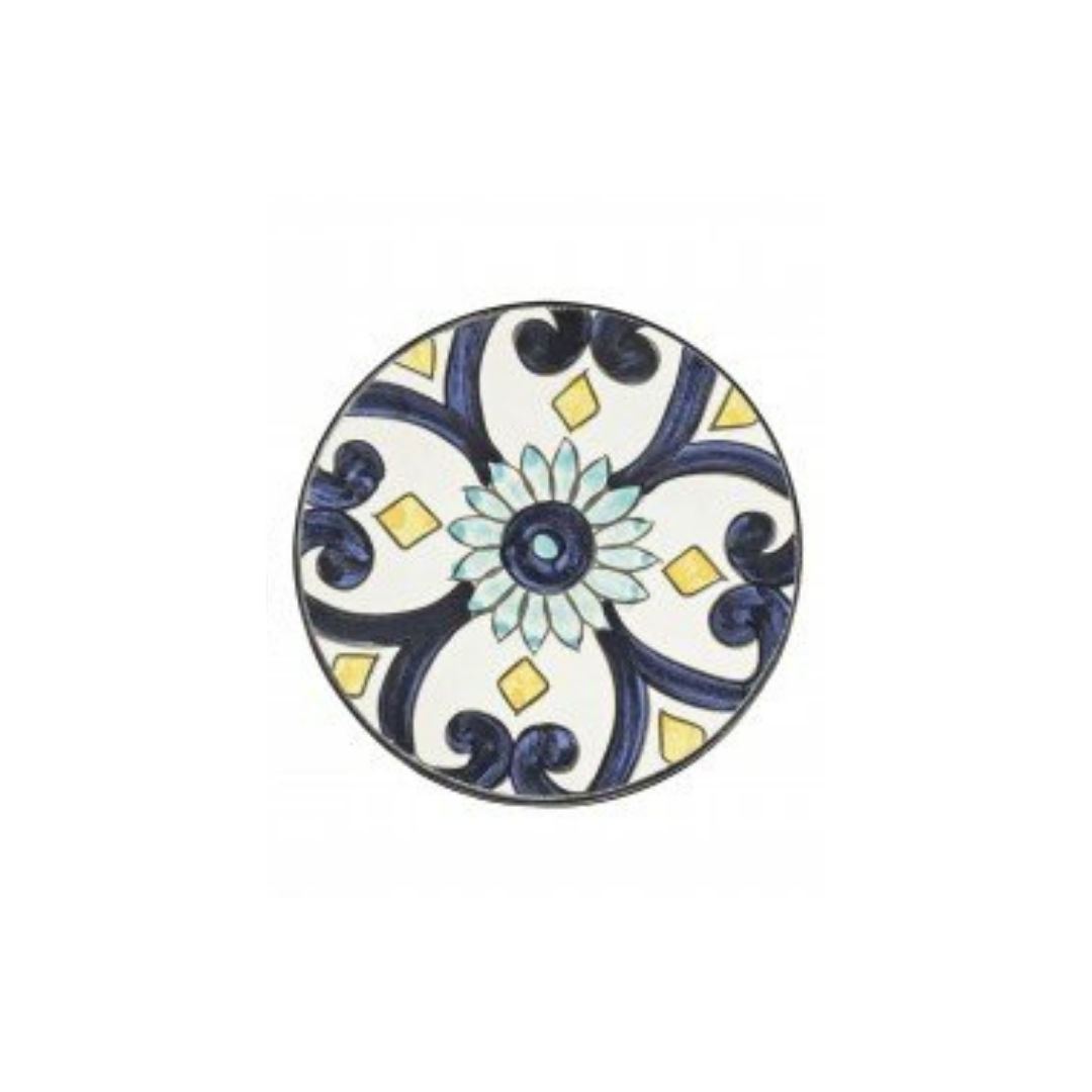 TAVOLINO PORTA VASO ROTONDO POSITANO MEDIO