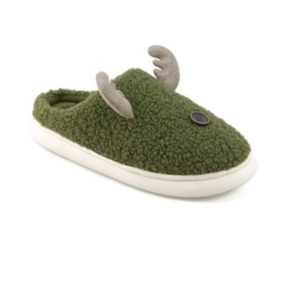 Ciabatte Natalizie Uomo 40/45 colore verde