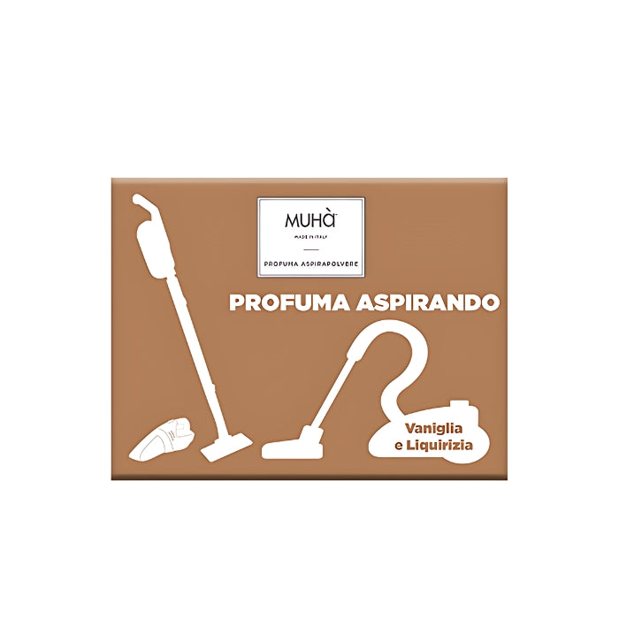 PROFUMA ASPIRAPOLVERE 5 BUSTINE - VANIGLIA E LIQUIRIZIA