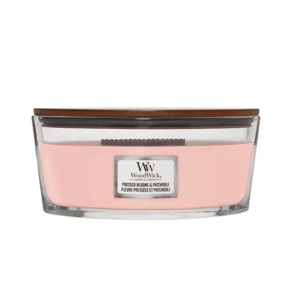 CANDELA ELLIPSE JAR ELLIPSE PRESSED BLOOMS & PATCHOULI