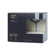 Set di 2 Bicchieri da Cocktail The Lou Coupe - Blue