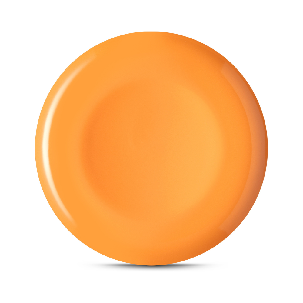 PIATTO FRUTTA D. 20,5 CM ARANCIO POSILLIPO KALEIDOS