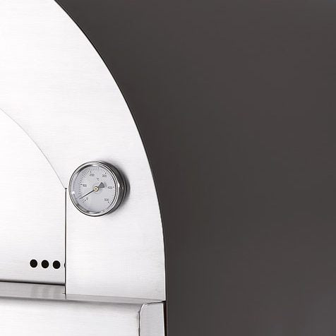 MANGIAFUOCO A LEGNA ANTRACITE CON CARRELLO