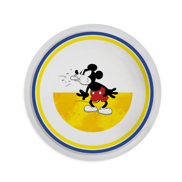 PIATTO PIZZA MICKEY I AM D.30 cm GIALLO